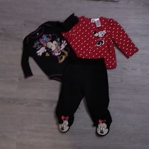*Update hat include*Minnie mouse set from Disney